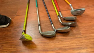 Set Palos Golf Niño Zurdo 6-8 Años