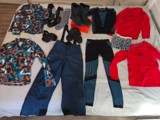 Conjunto Ropa Nieve Talla 10-11 aprox.