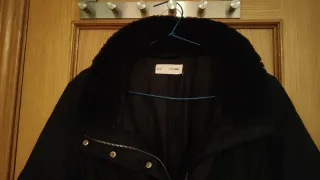 Abrigo acolchado Sfera negro Talla XL