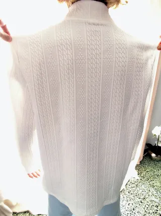 Jersey blanco hombre nuevo