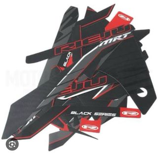 Plásticos Rieju MRT Pro Black Serie 2019