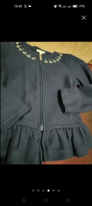 Cardigan cotone 6 anni