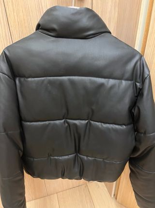 Chaquetón Zara Negro Puffer