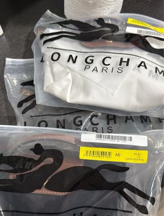 Bolso Longchamp Negro Multicolor