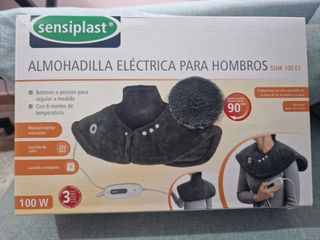 Manta eléctrica espalda y nuca