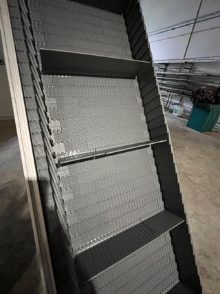 Cinta de alimentación y elevación industrial