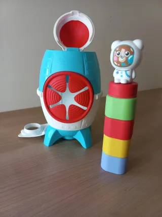 Juguete Cohete Educativo Colores