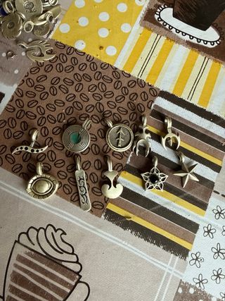 75 Colgantes Zik Zok Plata