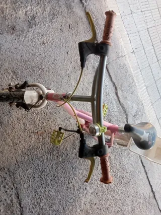 Bicicleta infantil rosa