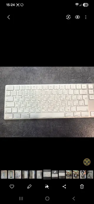 Teclado Apple Magic Keyboard Plata