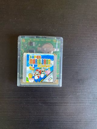 Game Boy Color + Super Mario Bros Deluxe