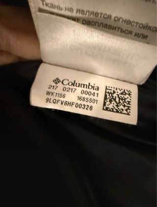 Parka Columbia Rellena Plumón Talla XL