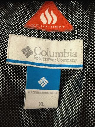 Parka Columbia Rellena Plumón Talla XL