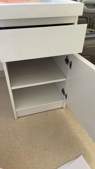 ESCRITORIO MALM BLANCO IKEA