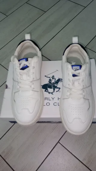 Sneakers Uomo Polo Club Bianche