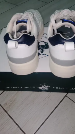 Sneakers Uomo Polo Club Bianche