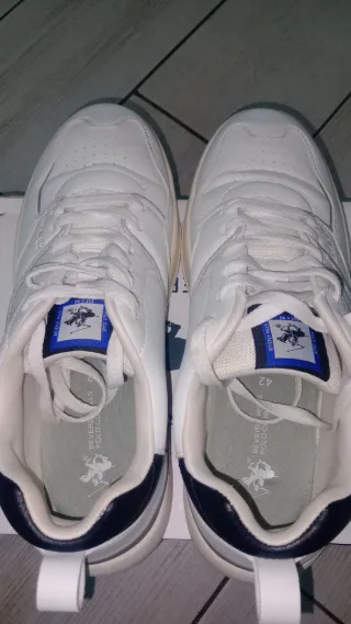 Sneakers Uomo Polo Club Bianche