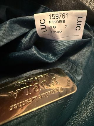 Bolso Furla Negro y Verde