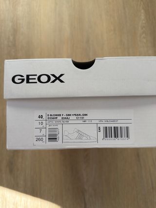 Zapatillas Geox Mujer Talla 40