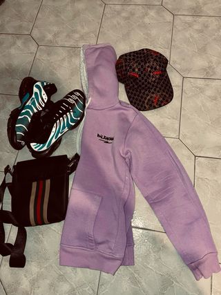 Felpa Viola Taglia XS/S