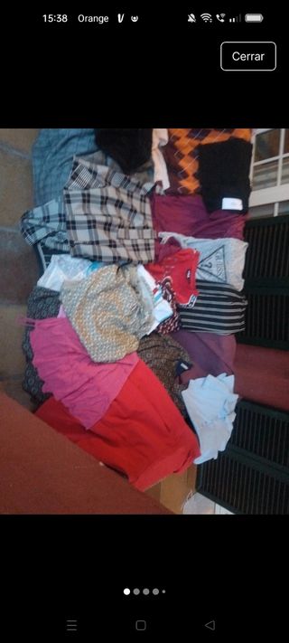 Gran lote ropa mujer 6 kilos 30 prendas