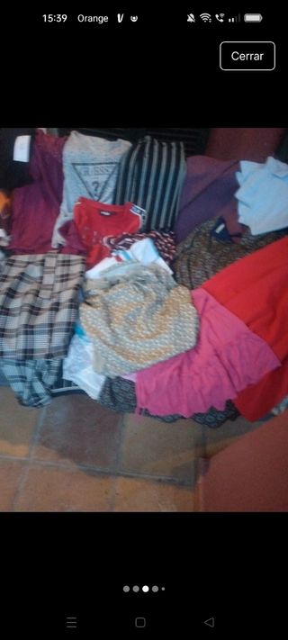 Gran lote ropa mujer 6 kilos 30 prendas