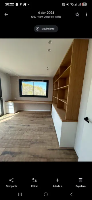 Carpintero de madera y aluminio