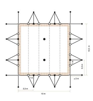 Alquiler carpa tipo HAIMA / CARPA BEDUINA