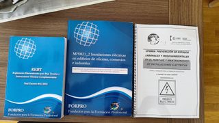 Libros curso instalaciones eléctricas baja tensión