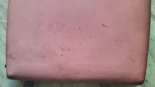 Camilla de masajes color rosa madera