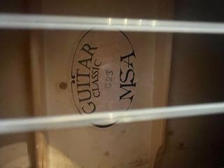 Guitarra Clásica Azul