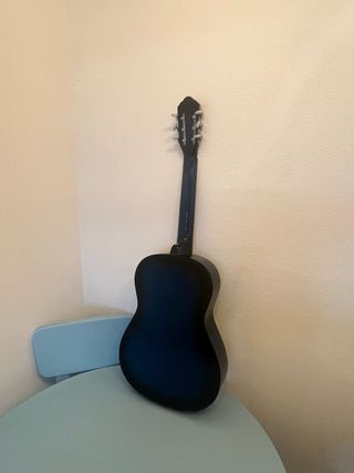 Guitarra Clásica Azul