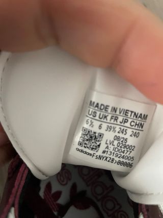 Adidas Samba OG Burdeos Talla 39 1/3