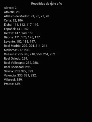 Cromos Adrenalyn 24-25 y 25-26