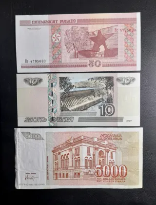 Billetes Europa del Este