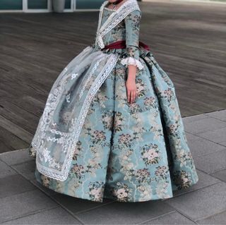 Traje Fallera Niña 9-11 Años