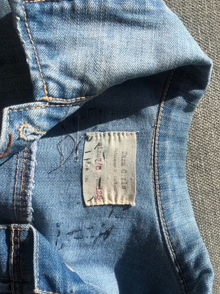 Cazadora tejana Zara niña 7/8 años