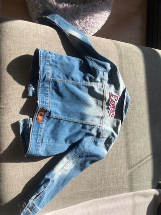 Cazadora tejana Zara niña 7/8 años