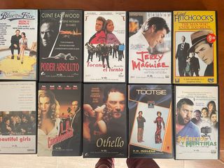 Pack 10 Películas VHS