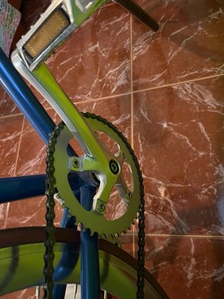 Bicicleta Fixie Pepita Bike Azul