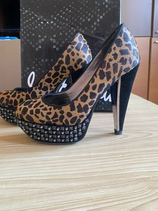 Zapatos de Salón Sam Edelman Animal Print