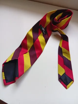 Corbata Vintage seda ROXY Roma - Regimental