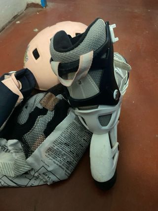 Patines en línea talla ajustable, del 32 al 35,