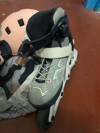Patines en línea talla ajustable, del 32 al 35,