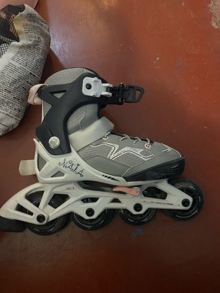 Patines en línea talla ajustable, del 32 al 35,