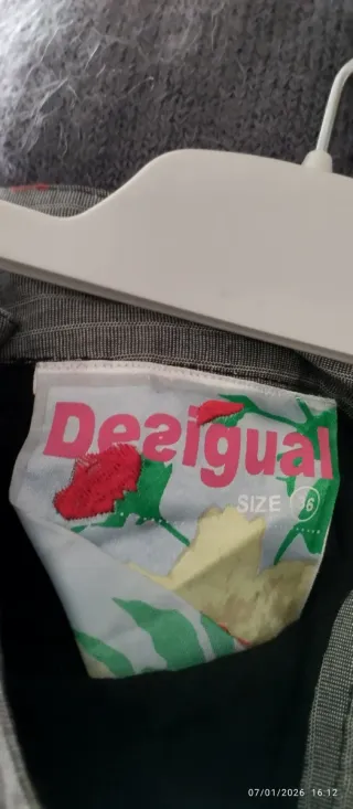 Falda abombada patchwork