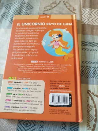 El unicornio Rayo de Luna: Leer con Susaeta - N...