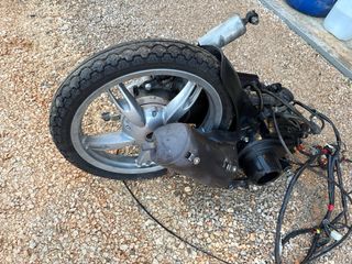 BLOCCO MOTORE COMPLETO APRILIA SCARABEO 50 4T 2009