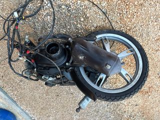 BLOCCO MOTORE COMPLETO APRILIA SCARABEO 50 4T 2009