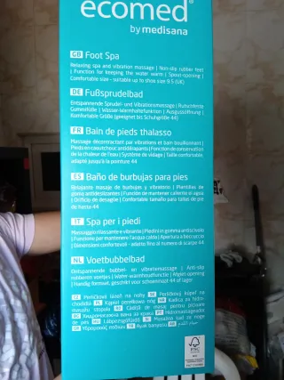 Masajeador de pies y spa